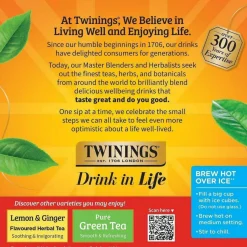 TWININGS Tea K-Cups, English Breakfast Decaffeinated Tea, 0.11 oz K-Cups, 24/Box