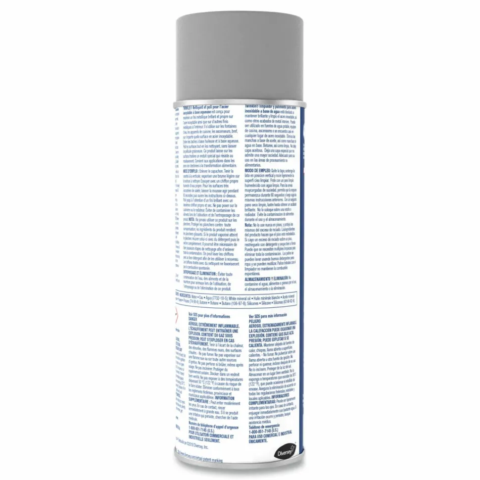 Twinkle Stainless Steel Cleaner and Polish, 17 oz Aerosol Spray