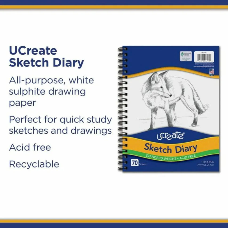 UCreate Art1st Sketch Diary - Letter