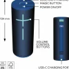 Ultimate Ears BOOM 4 Portable Waterproof Bluetooth Speaker With 360-Degree, Bold, Immersive, Crystal-Clear Sound, Floating Speaker With 15-Hour Battery and 147ft (45m) Range, Blue