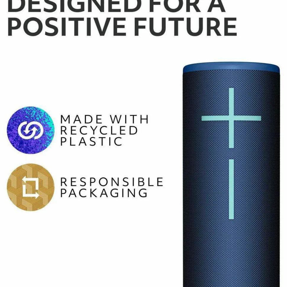 Ultimate Ears BOOM 4 Portable Waterproof Bluetooth Speaker With 360-Degree, Bold, Immersive, Crystal-Clear Sound, Floating Speaker With 15-Hour Battery and 147ft (45m) Range, Blue
