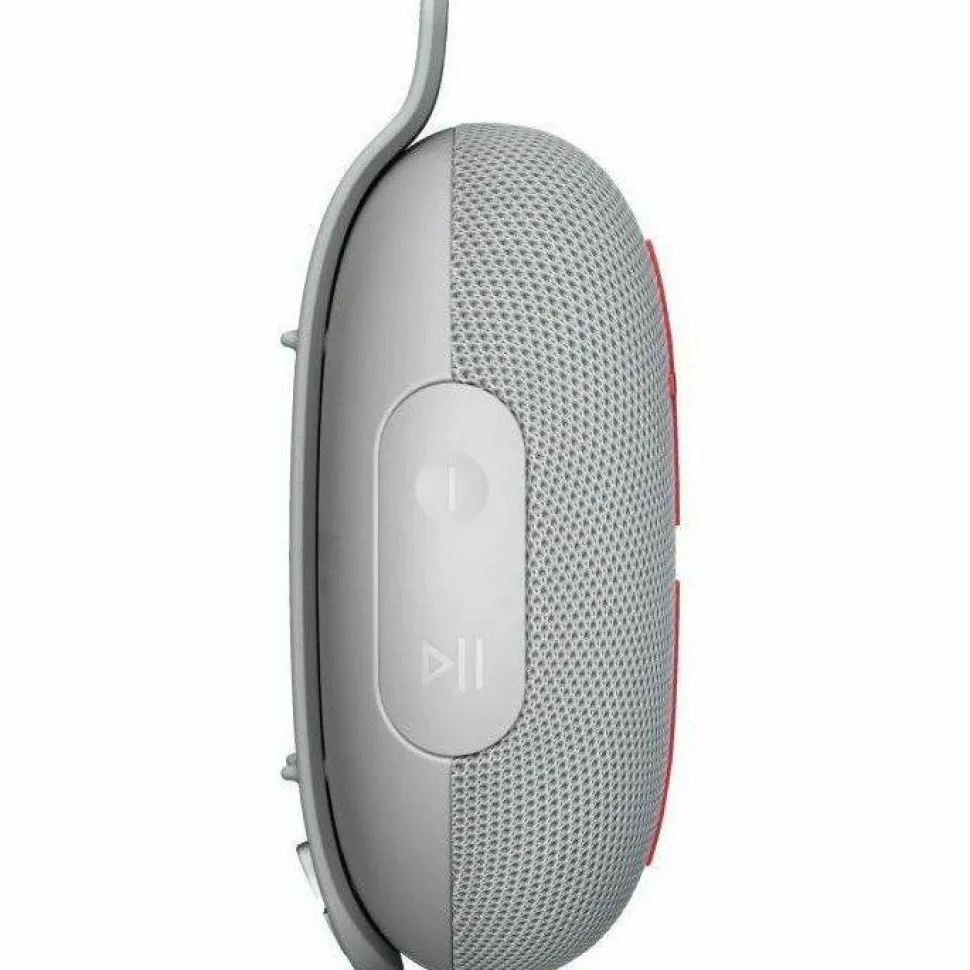 ULTIMATE EARS MINIROLL Ultra-Portable Waterproof Bluetooth Speaker, Big Bass, IP67 Dustproof, 131 ft (40 m) Range - Revive Grey
