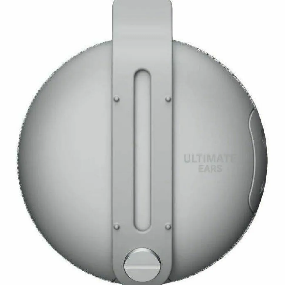 ULTIMATE EARS MINIROLL Ultra-Portable Waterproof Bluetooth Speaker, Big Bass, IP67 Dustproof, 131 ft (40 m) Range - Revive Grey