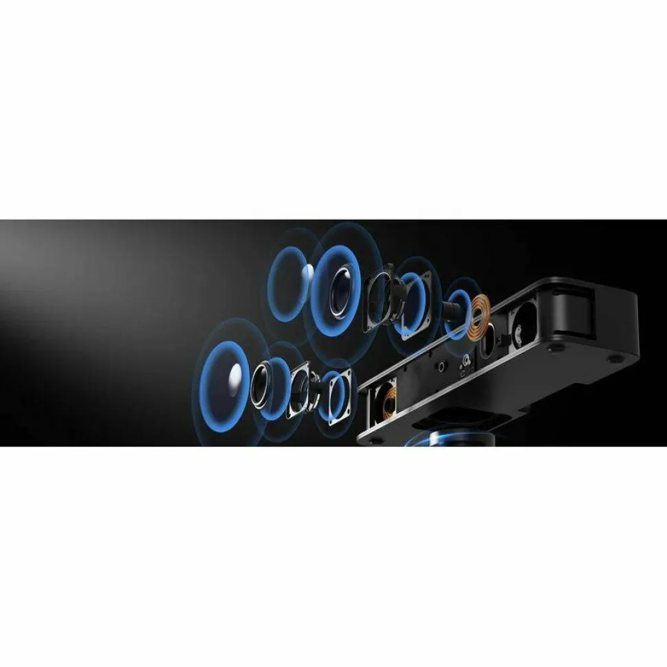 ULTIMEA Solo U2201 2.1 Bluetooth Sound Bar Speaker - 120 W RMS - Black