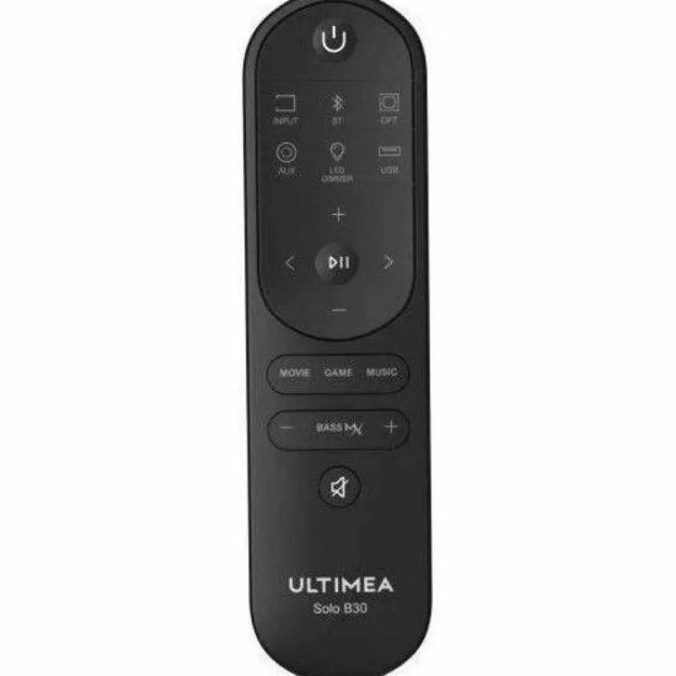ULTIMEA Solo U2201 2.1 Bluetooth Sound Bar Speaker - 120 W RMS - Black