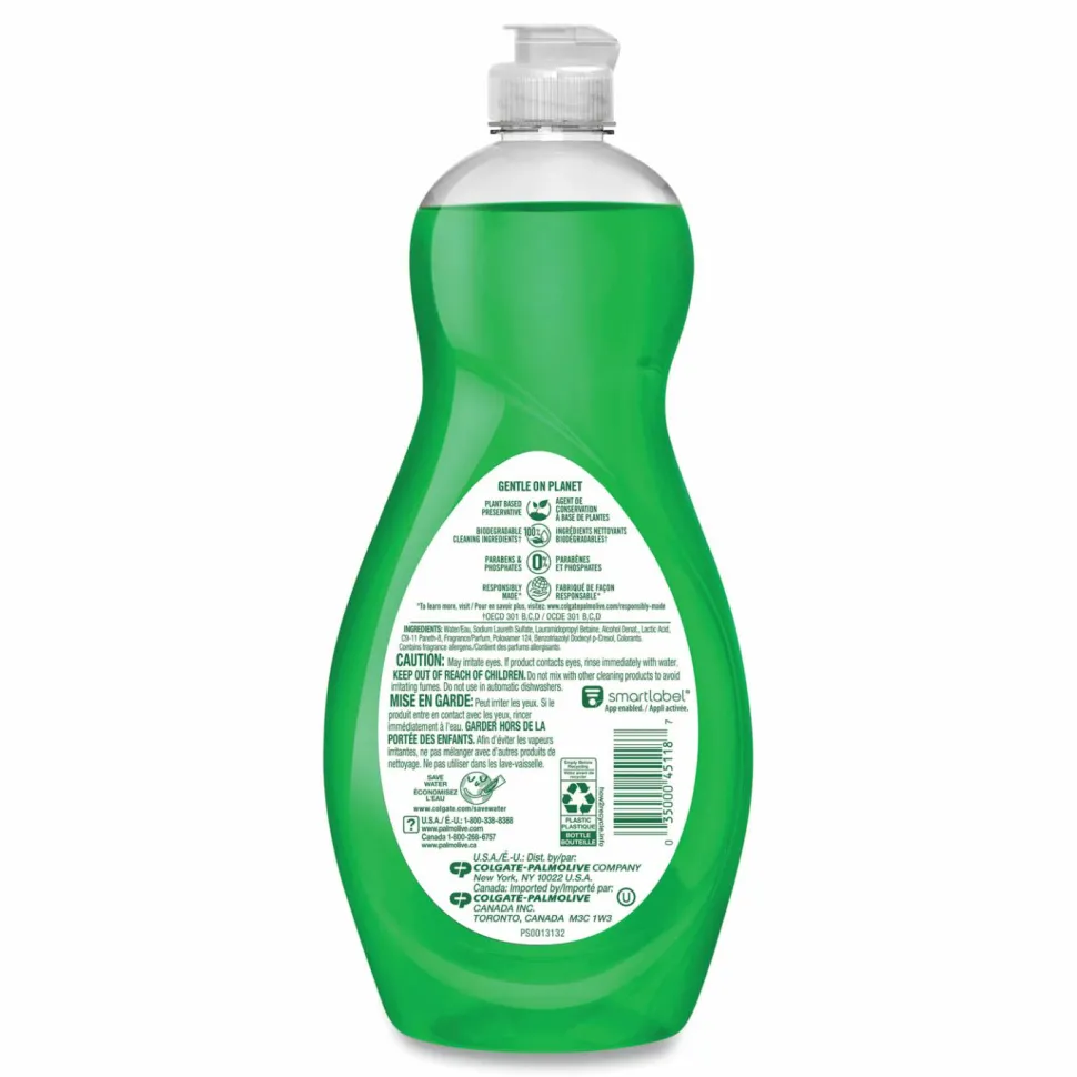Ultra Palmolive Dishwashing Liquid, Ultra Strength, Original Scent, 20 oz Bottle