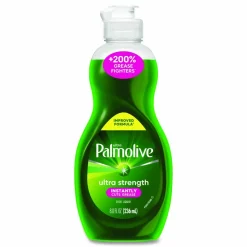 Ultra Palmolive Dishwashing Liquid, Fresh Scent, 8 oz. Bottle, 16/Carton
