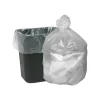 Ultra Plus Can Liners, 10 gal, 7.87 mic, 24" x 24", Natural, 25 Bags/Roll, 20 Rolls/Carton