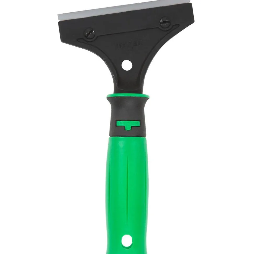 Unger Ergotec Short Handle Scraper, 4" Blade