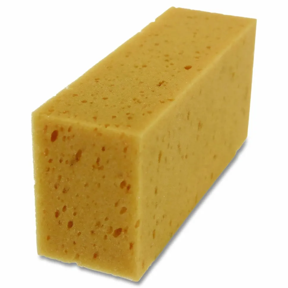 Unger Fixi-Clamp Sponge, 3.75 x 8.5, 2.75" Thick, Yellow