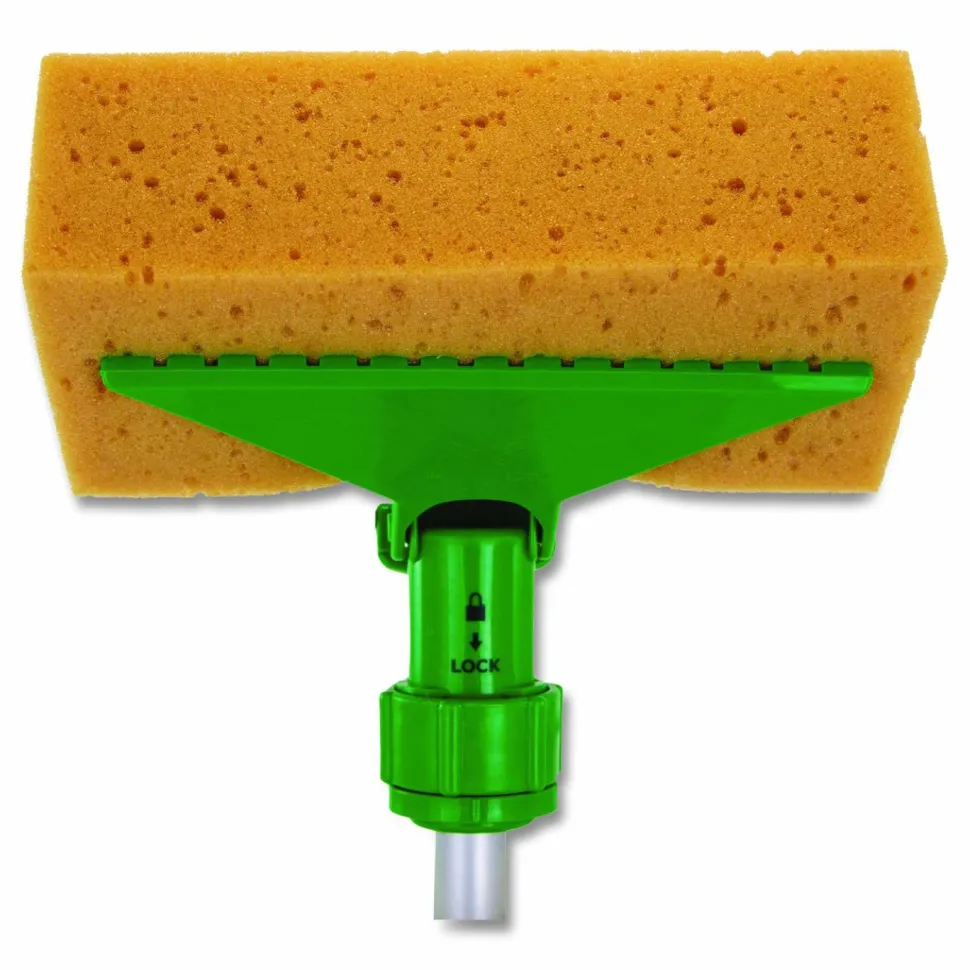 Unger Fixi-Clamp Sponge, 3.75 x 8.5, 2.75" Thick, Yellow