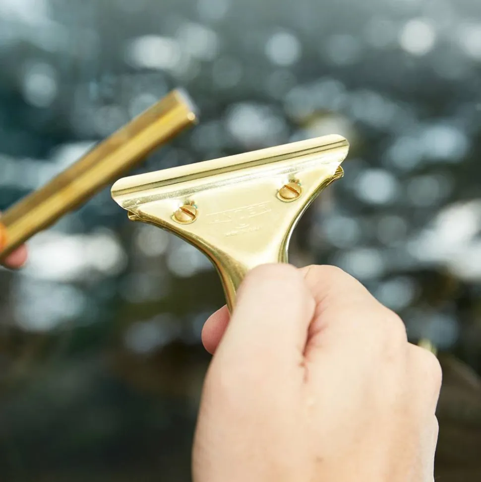 Unger Golden Clip Wiindow Squeegee Handle, 4.5" Handle