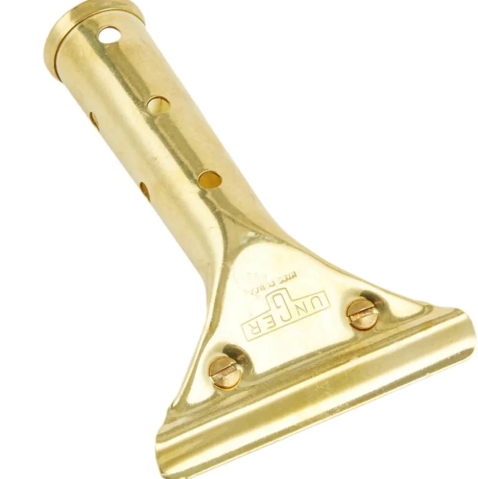 Unger Golden Clip Wiindow Squeegee Handle, 4.5" Handle