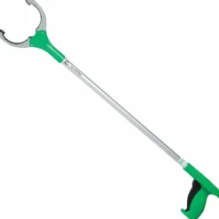 Unger Nifty Nabber Aluminum Extension Arm, 32", Green/Silver