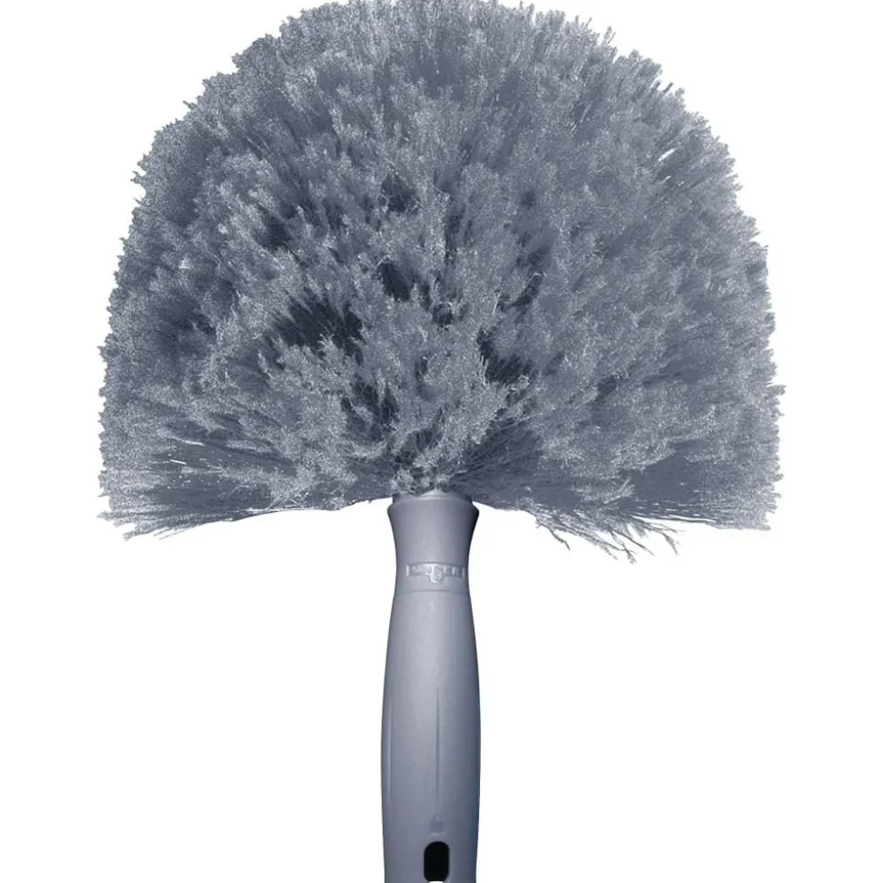 Unger Polypropylene Bristle Cobweb Duster, 3 1/2" Handle, Gray