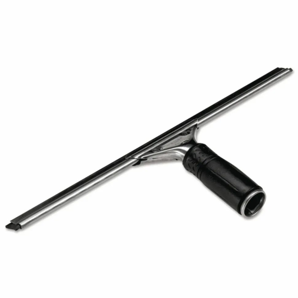 Unger Pro Stainless Steel Window Squeegee, 18" Wide Blade