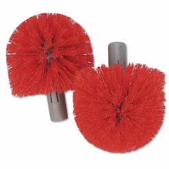 Unger Replacement Heads for Ergo Toilet-Bowl-Brush System, Red, 2/Pack, 5 Packs/Carton