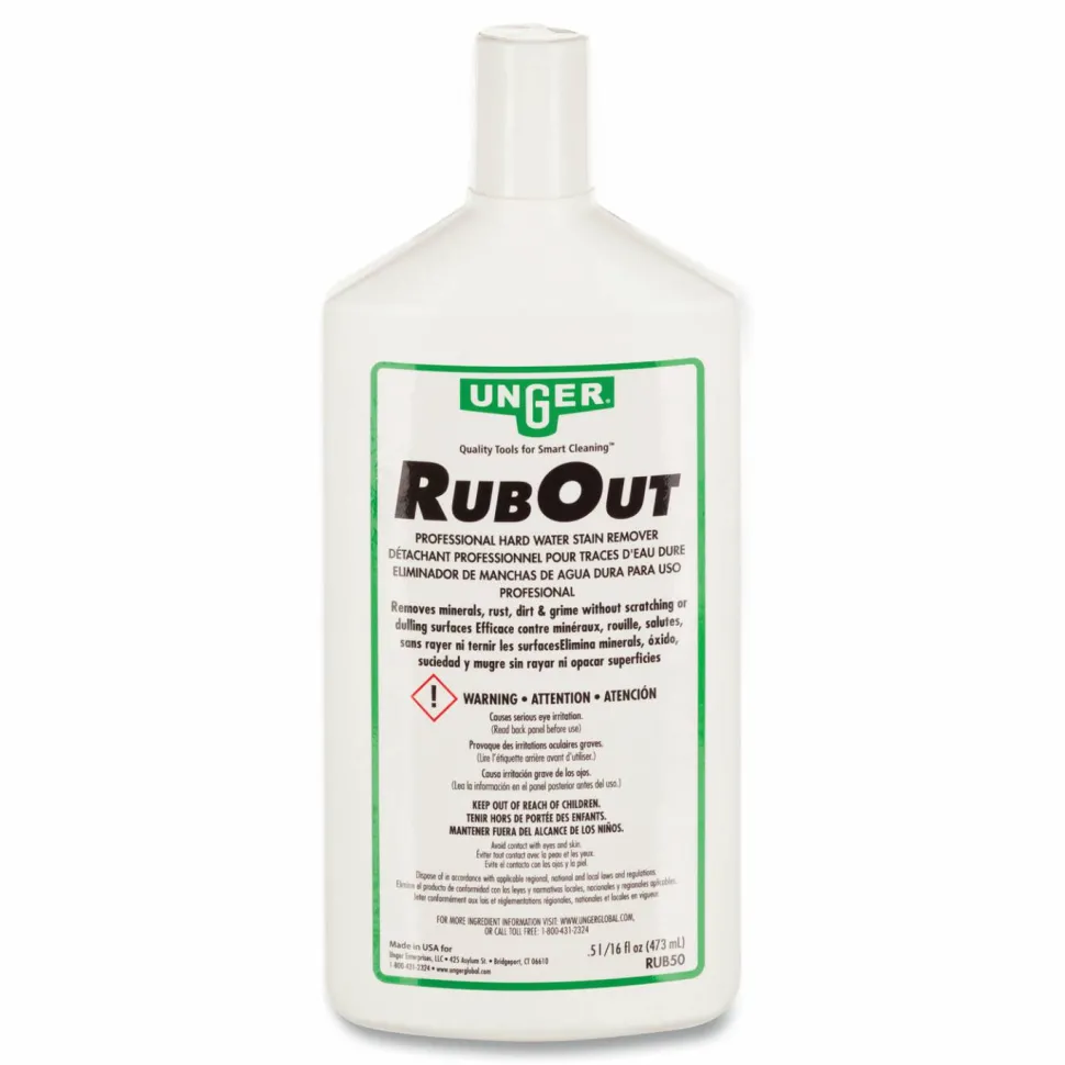 Unger RubOut Glass Cleaner, 16 oz Bottle