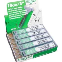 Unger Short-Handle Scraper Replacement Blades, Pack Of 10