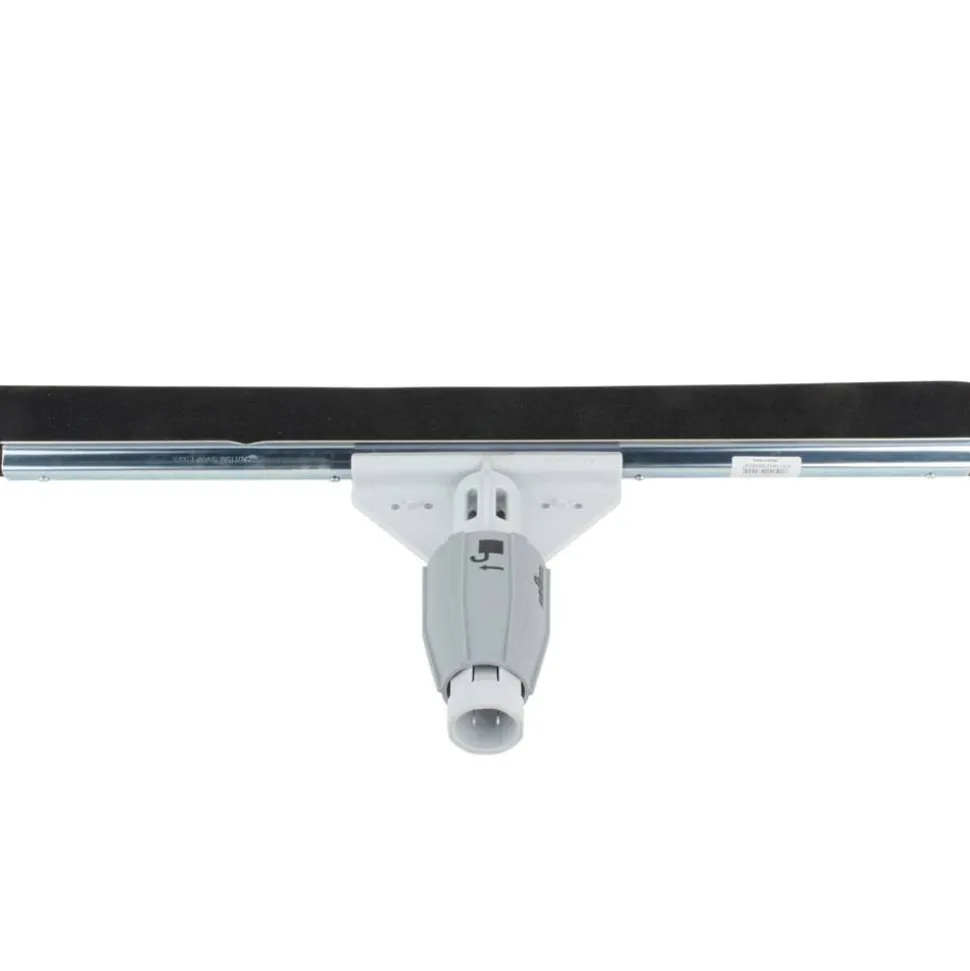 Unger SmartFit Heavy Duty Water Wand with Socket and Twin Foam Rubber Blades, 30" Wide Blade, 4" Handle