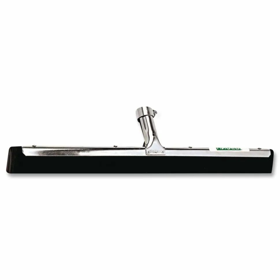 Unger Water Wand 18" Floor Squeegee Head, Black/Silver