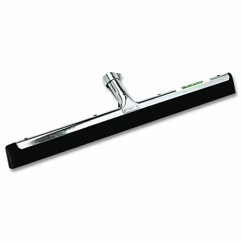 Unger Water Wand 18" Floor Squeegee Head, Black/Silver