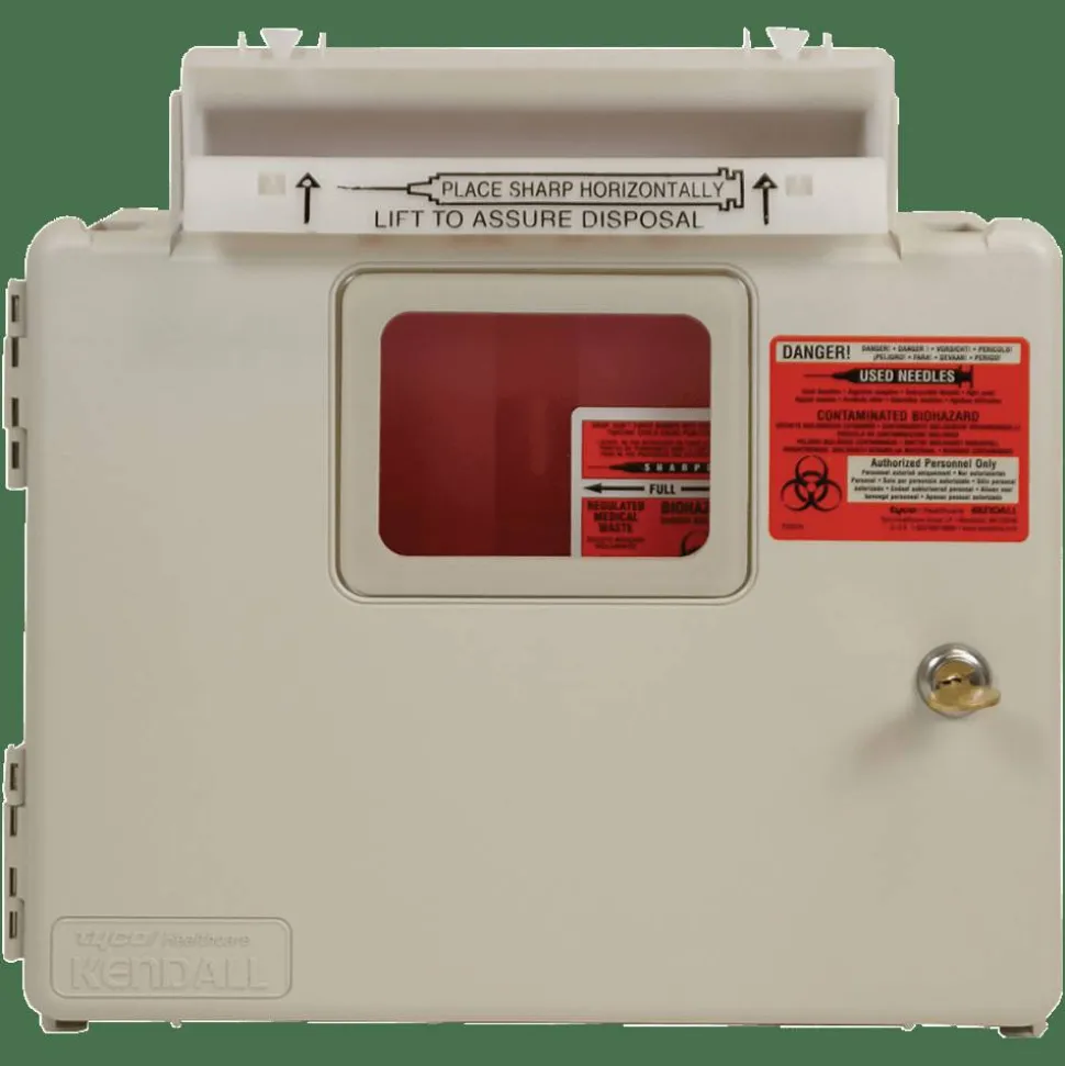 Unimed Sharpstar In-Room Container/Enclosure System, 1.25 Gallons
