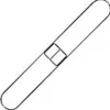 Unisan Clip-On Dust Mop Frame, 24" x 5"