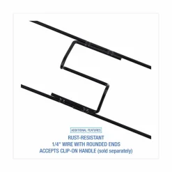 Unisan Clip-On Dust Mop Frame, 24