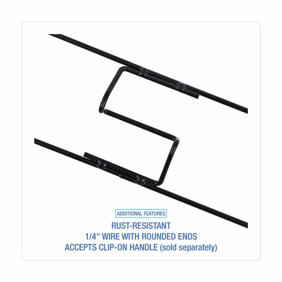 Unisan Clip-On Dust Mop Frame, 24" x 5"