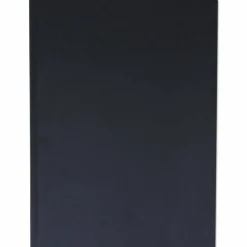 Universal Casebound Hardcover Notebook, 1-Subject, Wide/Legal Rule, Black Cover, (150) 10.25 x 7.63 Sheets