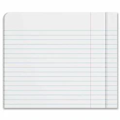 Universal Composition Book, Wide/Legal Rule, Black Marble Cover, (100) 9.75 x 7.5 Sheets, 6/Pack