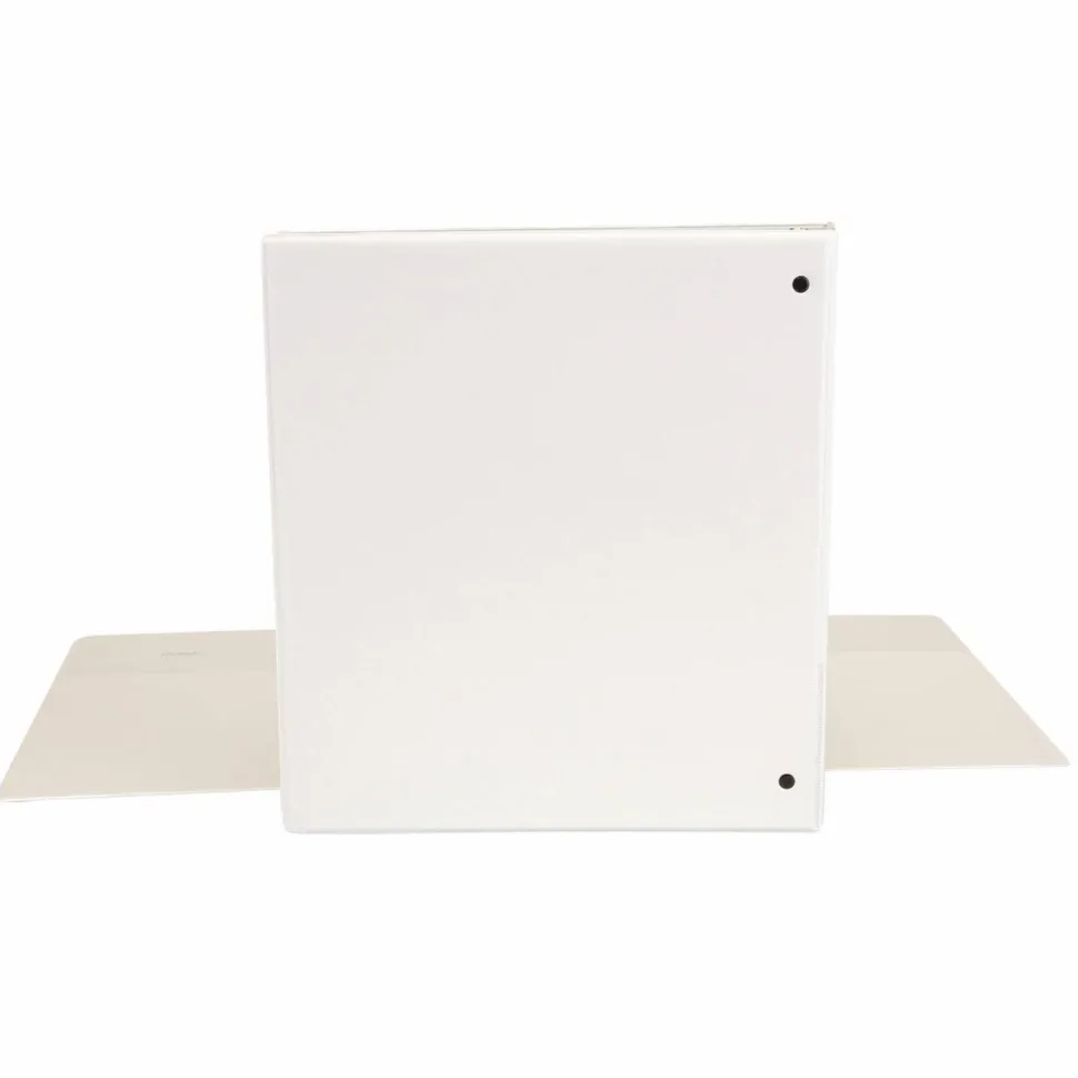 Universal Economy Round Ring View Binder, 3 Rings, 1" Capacity, 11 x 8.5, White