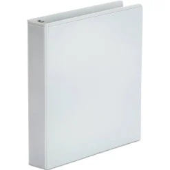 Universal Economy Round Ring View Binder, 3 Rings, 1.5