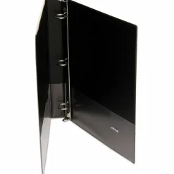 Universal Economy Round Ring View Binder, 3 Rings, 1" Capacity, 11 x 8.5, Black