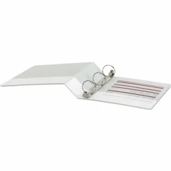 Universal Economy Round Ring View Binder, 3 Rings, 2" Capacity, 11 x 8.5, White