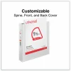 Universal Slant D-Ring View Binder, 3 Rings, 1.5" Capacity, 11 x 8.5, White