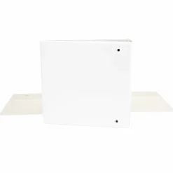 Universal Slant D-Ring View Binder, 3 Rings, 3" Capacity, 11 x 8.5, White