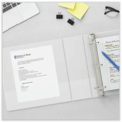 Universal Slant D-Ring View Binder, 3 Rings, 3
