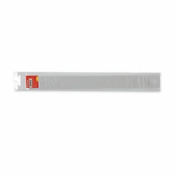 Universal Stainless Steel Ruler with Cork Back and Hanging Hole, Standard/Metric, 12