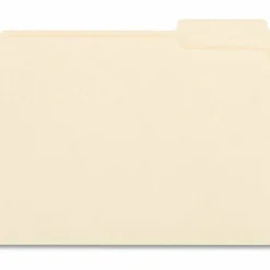 Universal Top Tab File Folders, 1/3-Cut Tabs: Right Position, Letter Size, 0.75