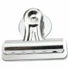 Universal Bulldog Magnetic Clips, Medium, Nickel, 12/Pack