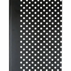 Universal Casebound Hardcover Notebook, 1-Subject, Wide/Legal Rule, Black/White Cover, (150) 10.25 x 7.63 Sheets