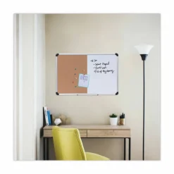 Universal Combination Dry Erase/Bulletin Board, 36