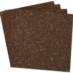 Universal Cork Tile Panels, Authentic Natural Cork Surface, 12
