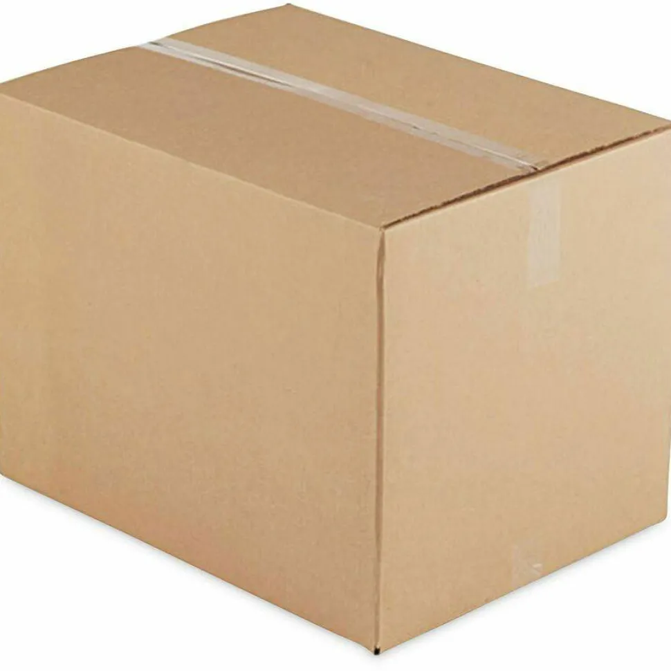 Universal Cubed Fixed-Depth Brown Corrugated Shipping Boxes, Regular Slotted Container, Large, 11" x 15" x 6", Brown Kraft, 25/Bundle