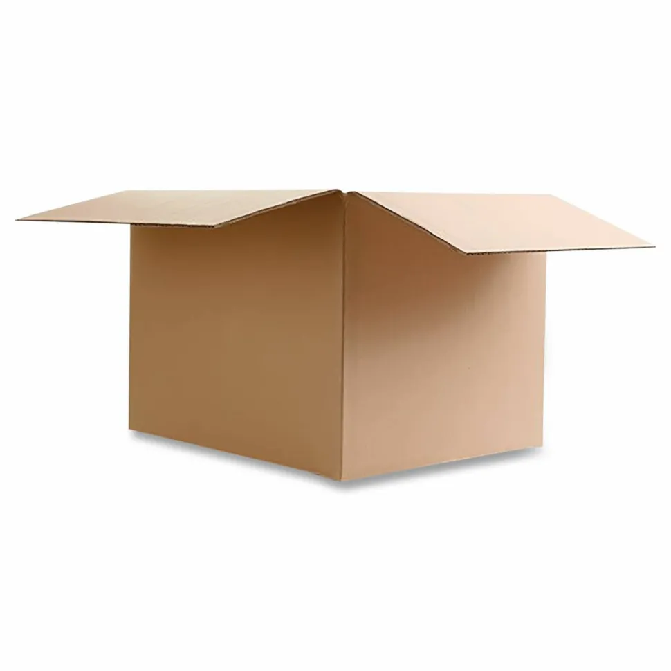 Universal Cubed Fixed-Depth Corrugated Shipping Boxes, Regular Slotted Container (RSC), Small, 6" x 6" x 6", Brown Kraft, 25/Bundle