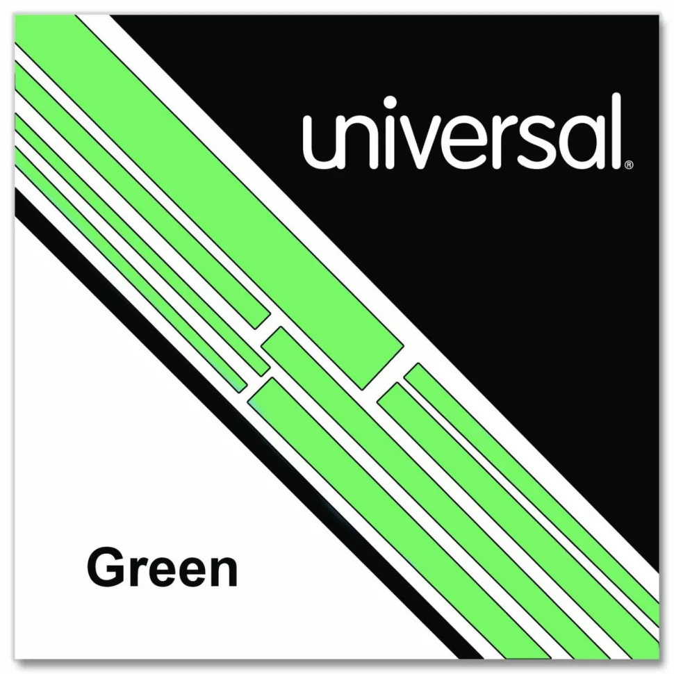 Universal Deluxe Colored Paper, 20 lb Bond Weight, 8.5 x 11, Green, 500/Ream