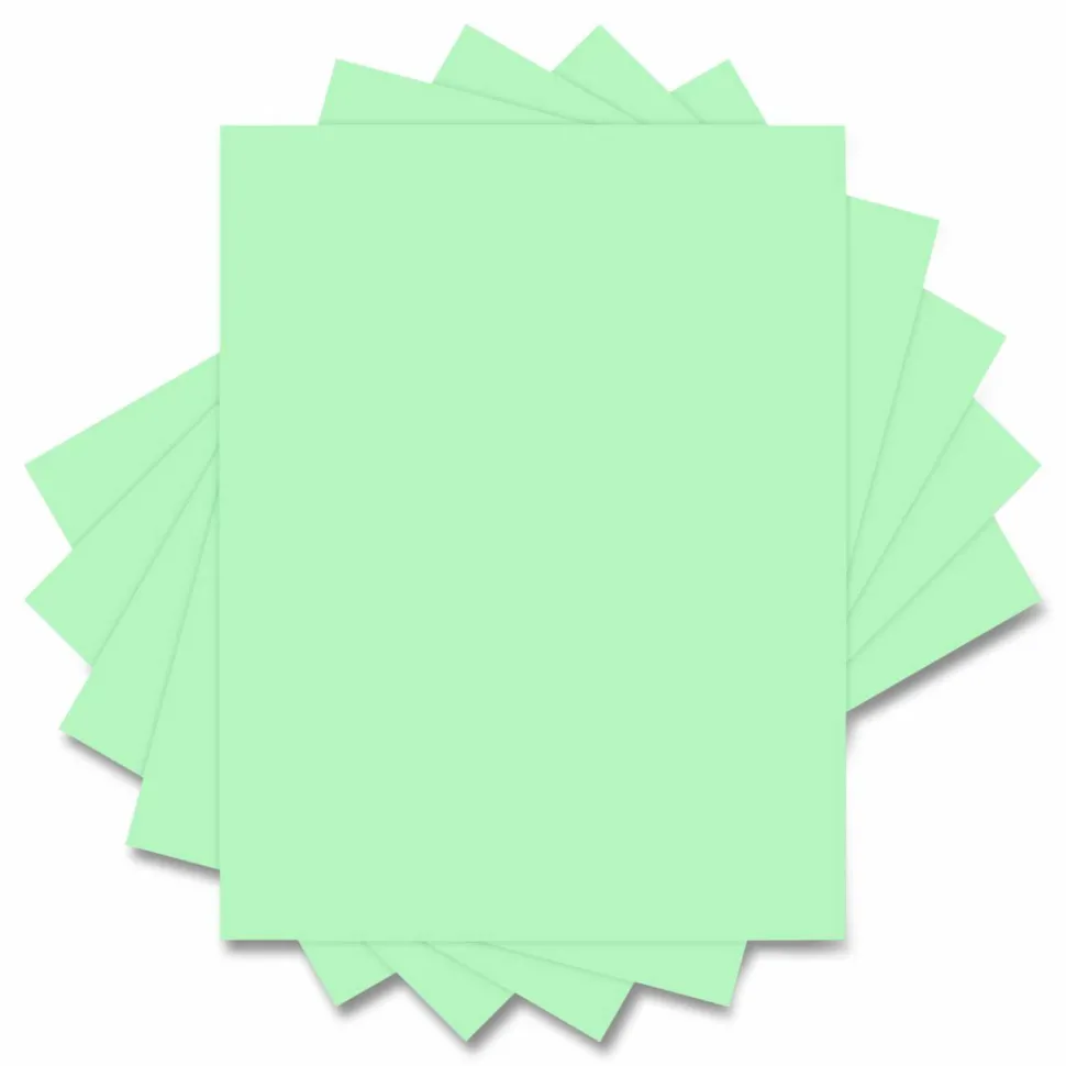 Universal Deluxe Colored Paper, 20 lb Bond Weight, 8.5 x 11, Green, 500/Ream