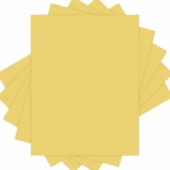Universal Deluxe Colored Paper, 20 lb Bond Weight, 8.5 x 11, Goldenrod, 500/Ream